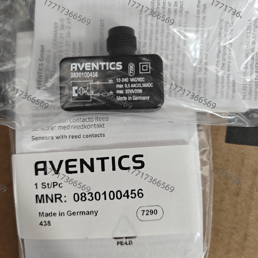 安沃馳(Aventics)0830100456,1825503892,1827030180