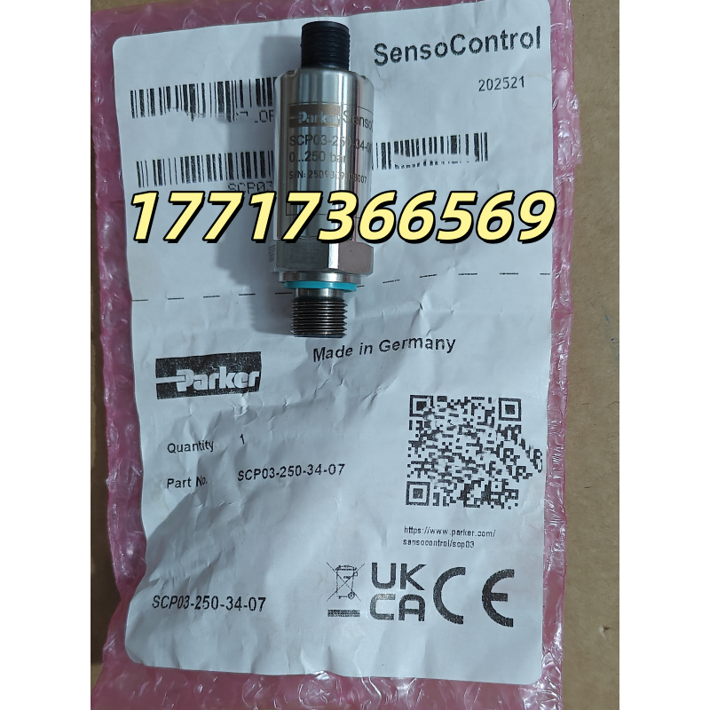 Parker壓力傳感器SCP03-250-34-07