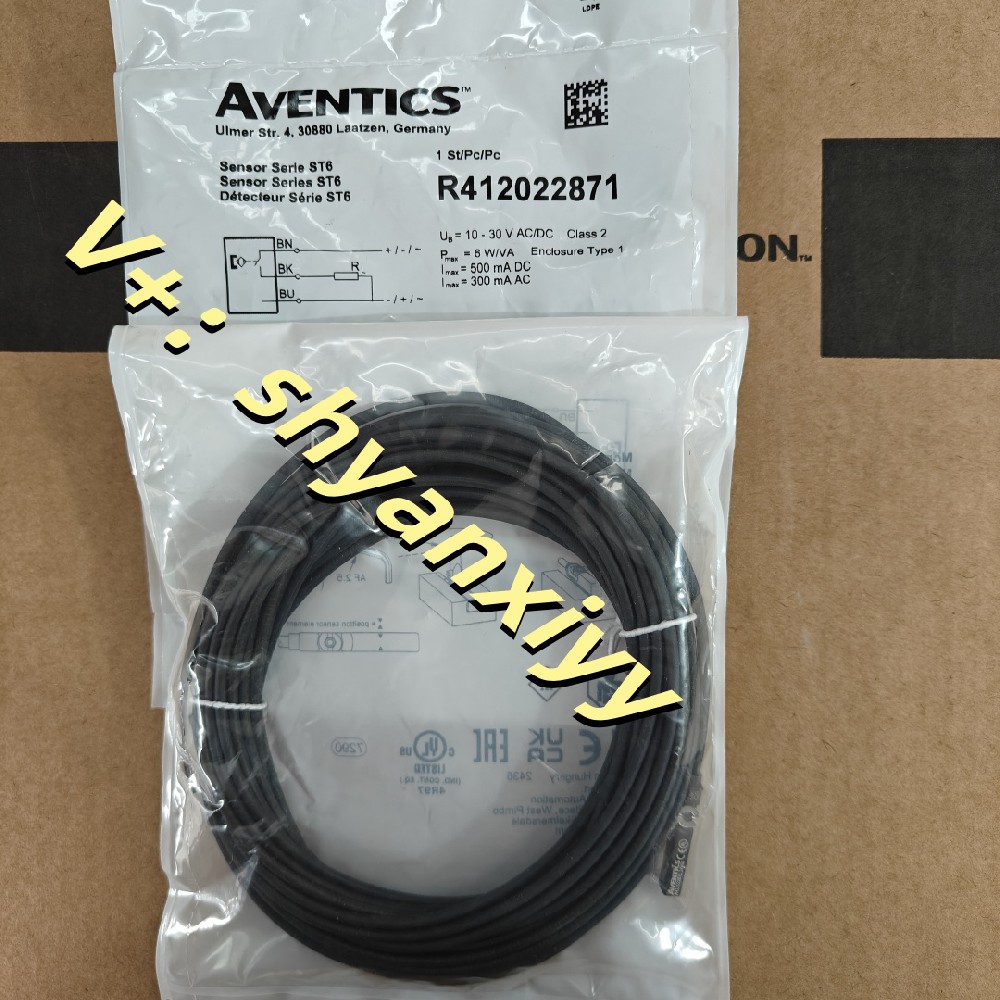 Aventics傳感器R412022871|ST6-R3-K10U-030